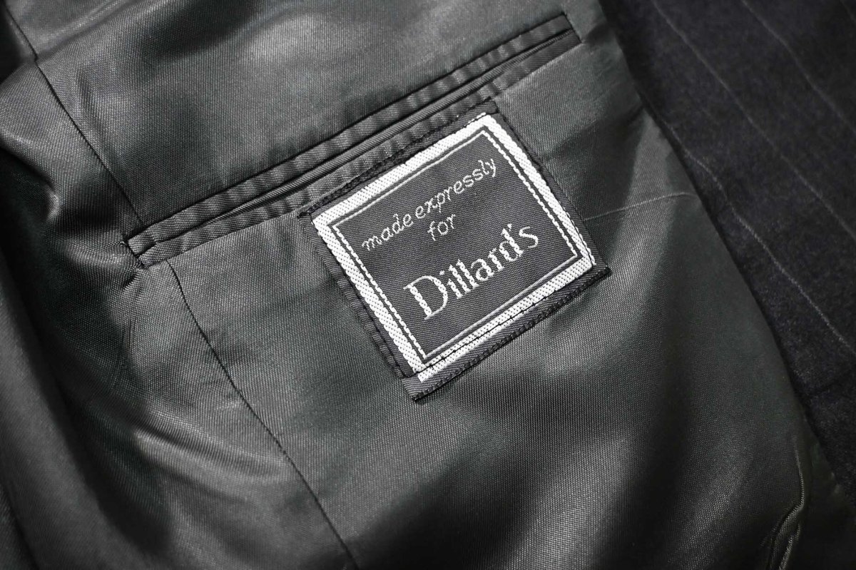 画像7: Used Christian Dior Stripe Tailored Jacket made in USA (7)