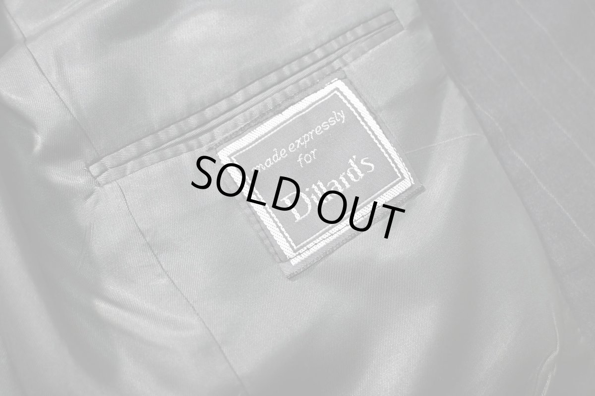 画像7: Used Christian Dior Stripe Tailored Jacket made in USA (7)