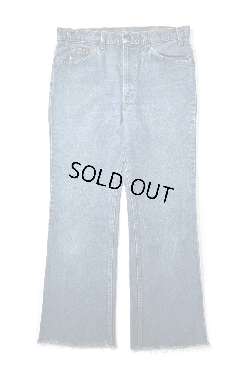 画像1: 80s Used Levi's 517 Cut Off Denim Pants made in USA リーバイス (1)