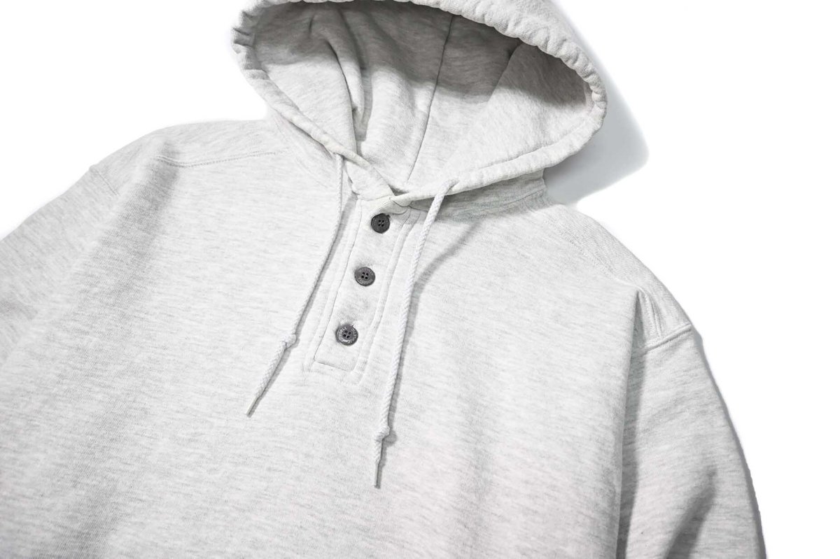 画像2: 90s Used L.L.Bean × Russell Athletic Blank Sweat Hoodie Ash made in USA (2)