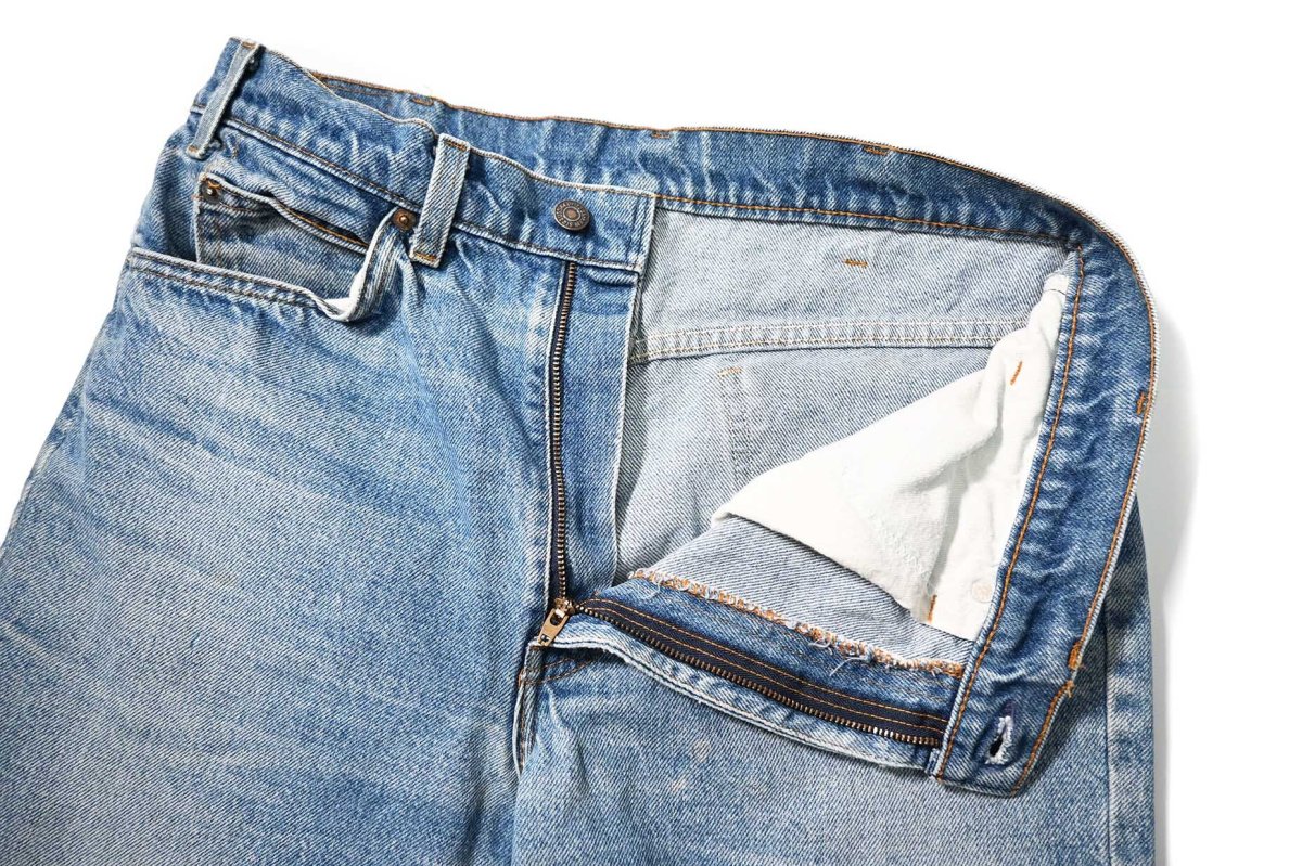 画像6: 80s Used Levi's 517 Denim Pants made in USA リーバイス (6)