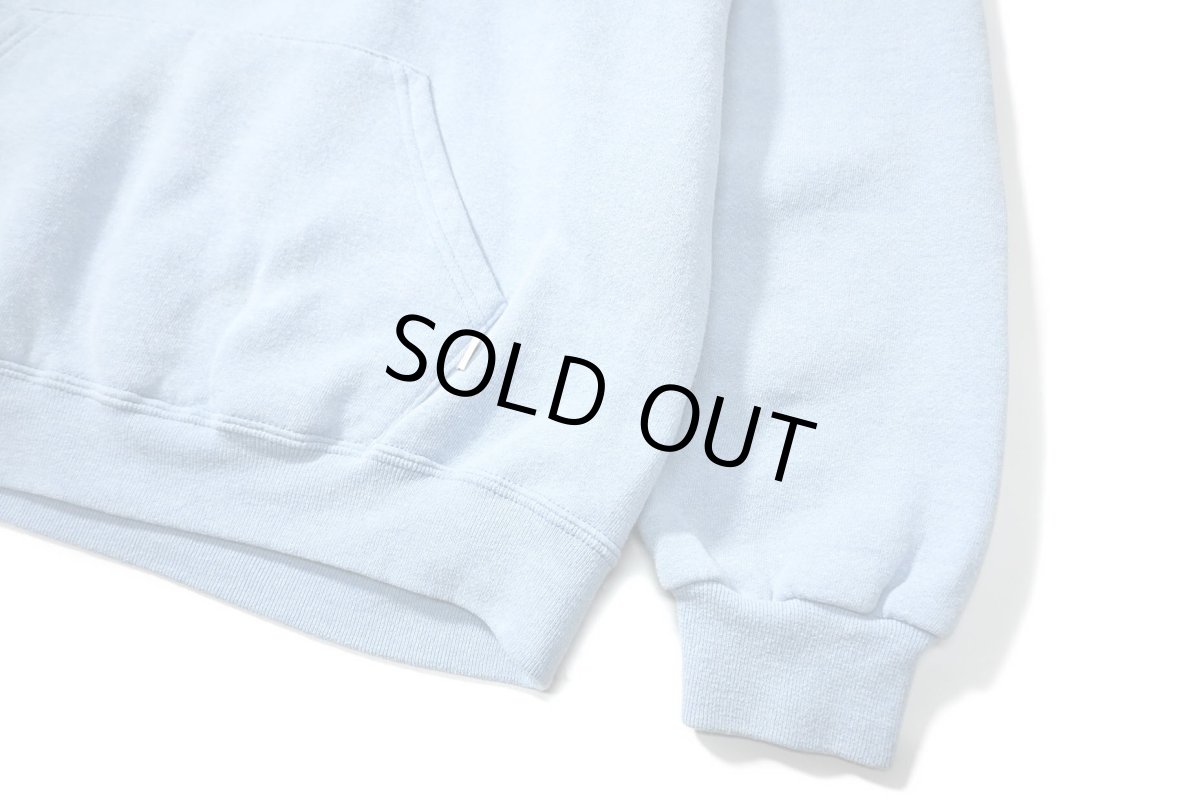 画像3: 90s Used Russell Athletic Blank Sweat Hoodie Sax (3)