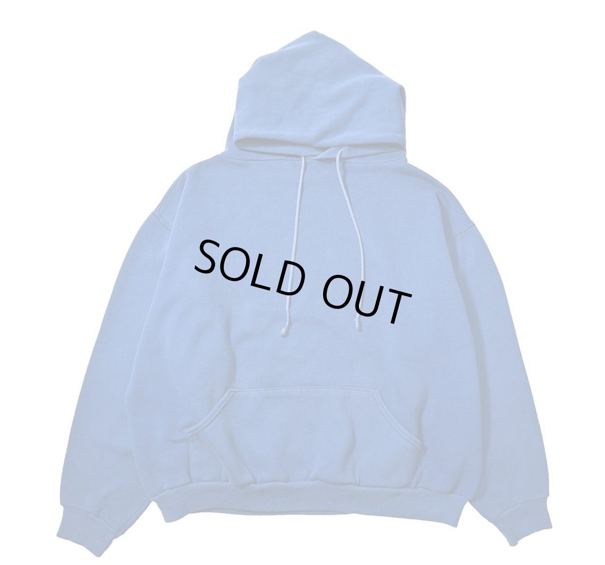 画像1: 70-80s Used Russell Athletic Blank Sweat Hoodie Blue made in USA (1)
