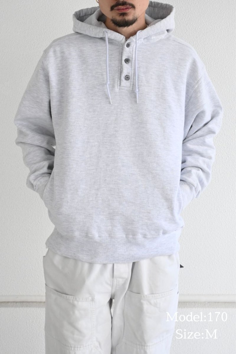 画像5: 90s Used L.L.Bean × Russell Athletic Blank Sweat Hoodie Ash made in USA (5)