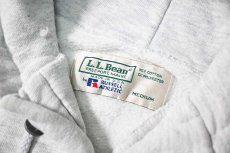 画像4: 90s Used L.L.Bean × Russell Athletic Blank Sweat Hoodie Ash made in USA (4)