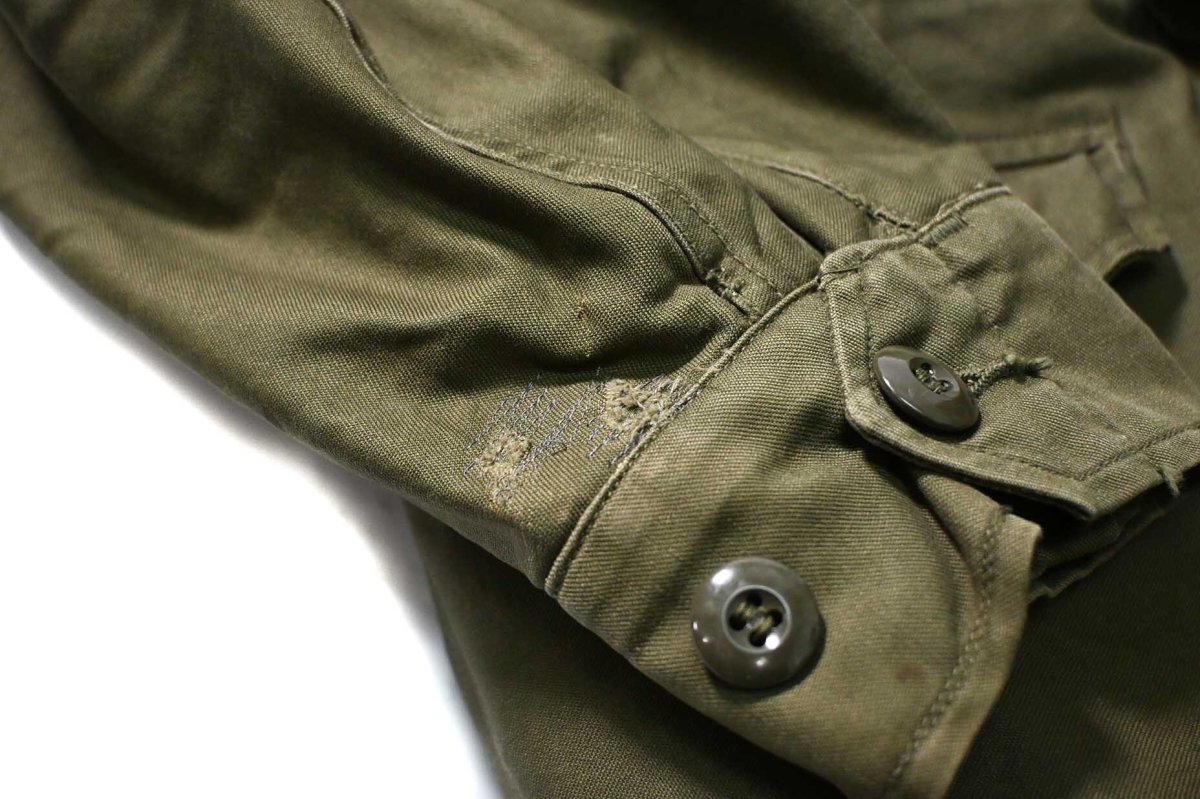 画像6: 64' Used Us Military M-51 Field Jacket Aluminum Zipper (6)