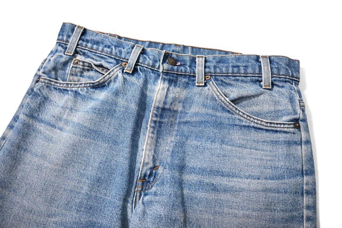 画像2: 80s Used Levi's 517 Denim Pants made in USA リーバイス (2)