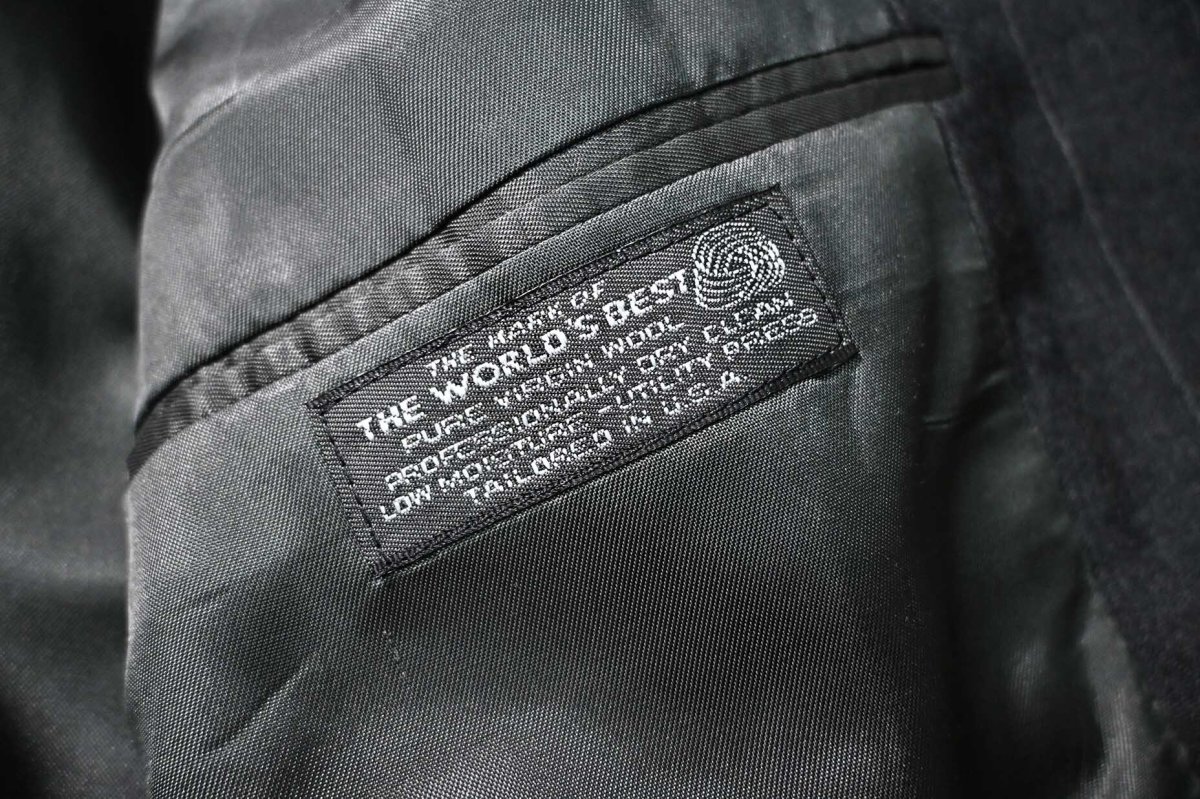 画像6: Used Christian Dior Stripe Tailored Jacket made in USA (6)