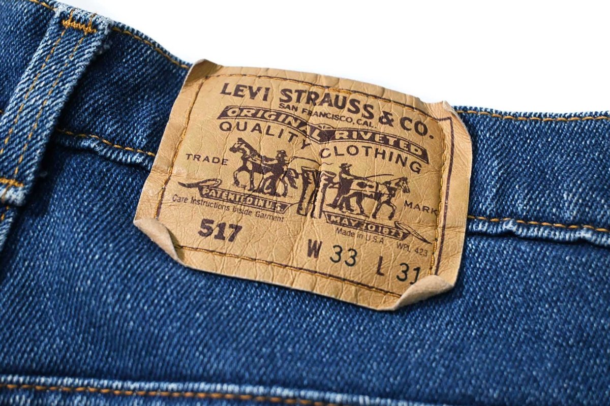 画像5: 91' Used Levi's 517 Stretch Denim Pants made in USA リーバイス (5)