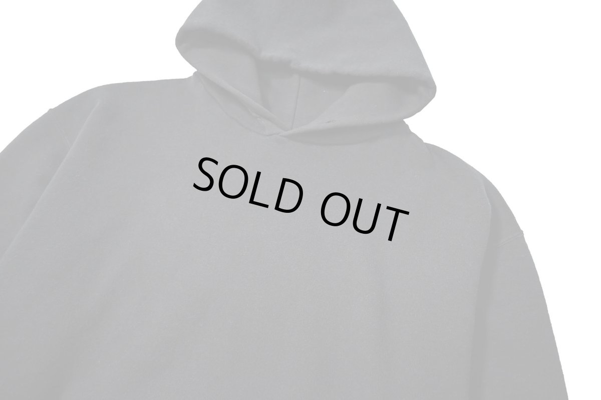 画像2: 00s Used Russell Athletic Blank Sweat Hoodie Black (2)