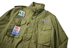 画像2: 71' Used Us Military M-65 Field Jacket Aluminum Zipper (2)