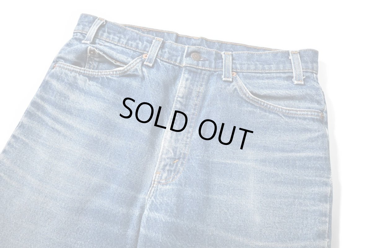 画像2: 80s Used Levi's 517 Denim Pants made in USA リーバイス (2)