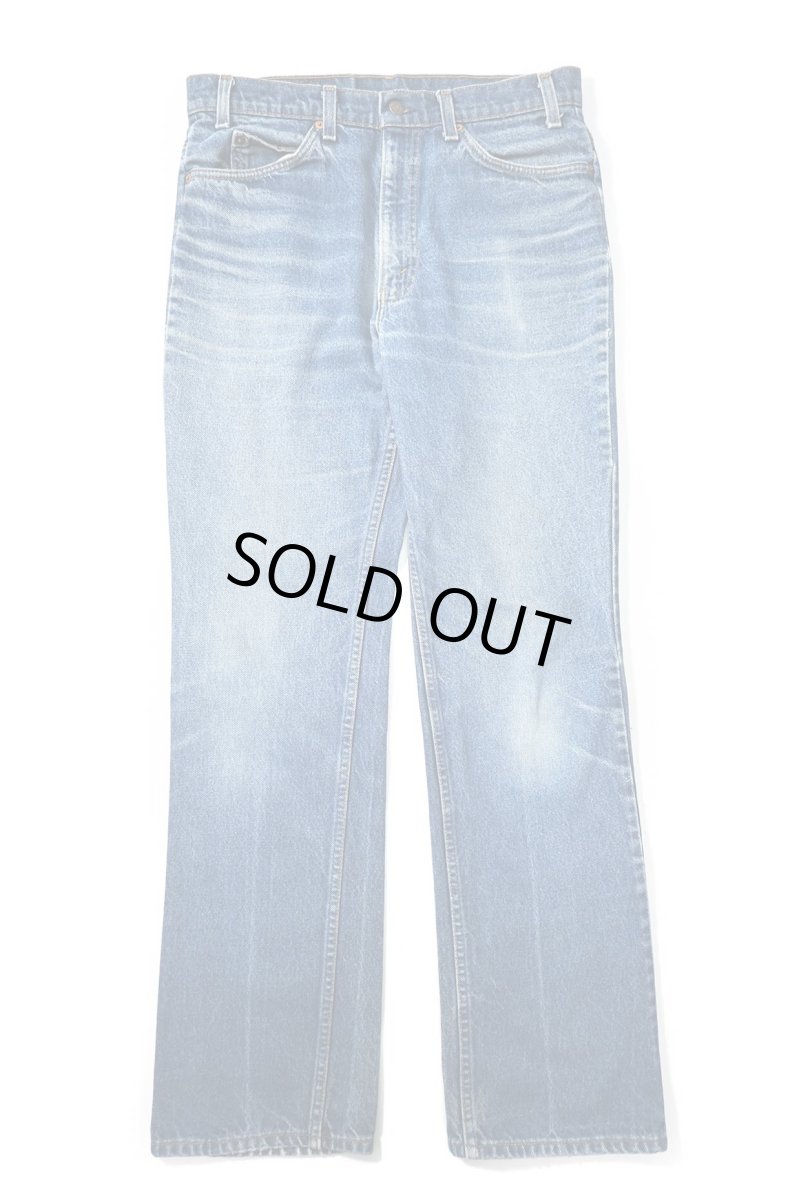 画像1: 80s Used Levi's 517 Denim Pants made in USA リーバイス (1)