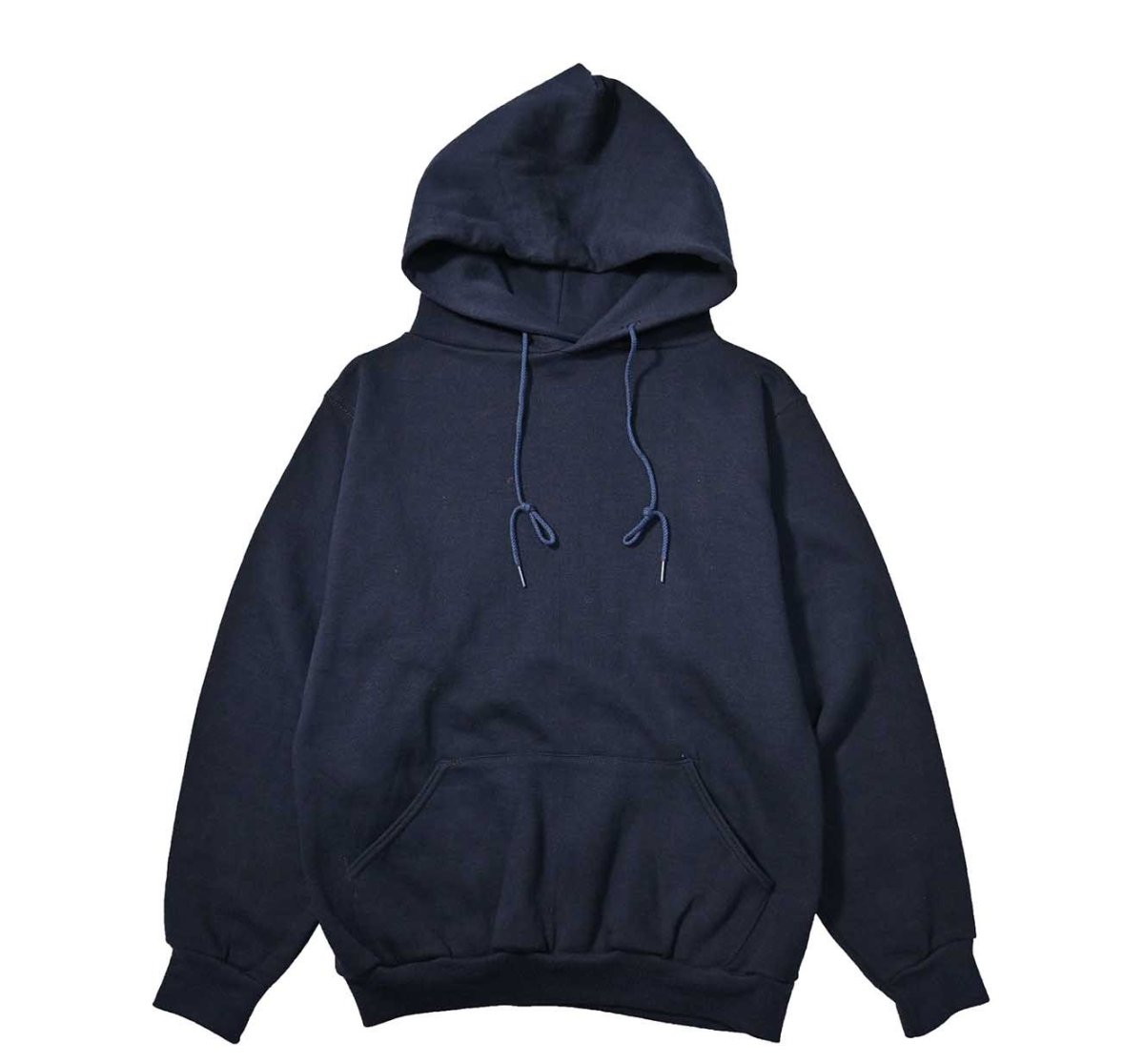 画像1: 70-80s Deadstock Russell Athletic Blank Sweat Hoodie Navy made in USA (1)