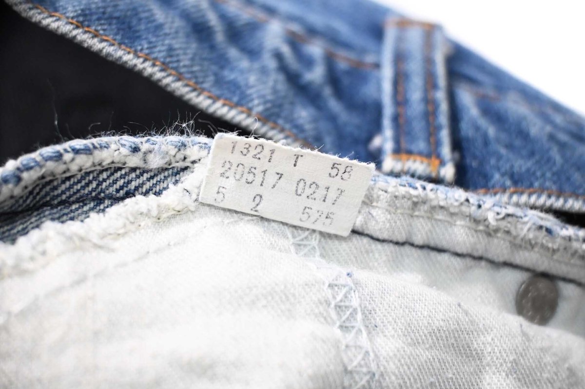 画像8: 80s Used Levi's 517 Cut Off Denim Pants made in USA リーバイス (8)
