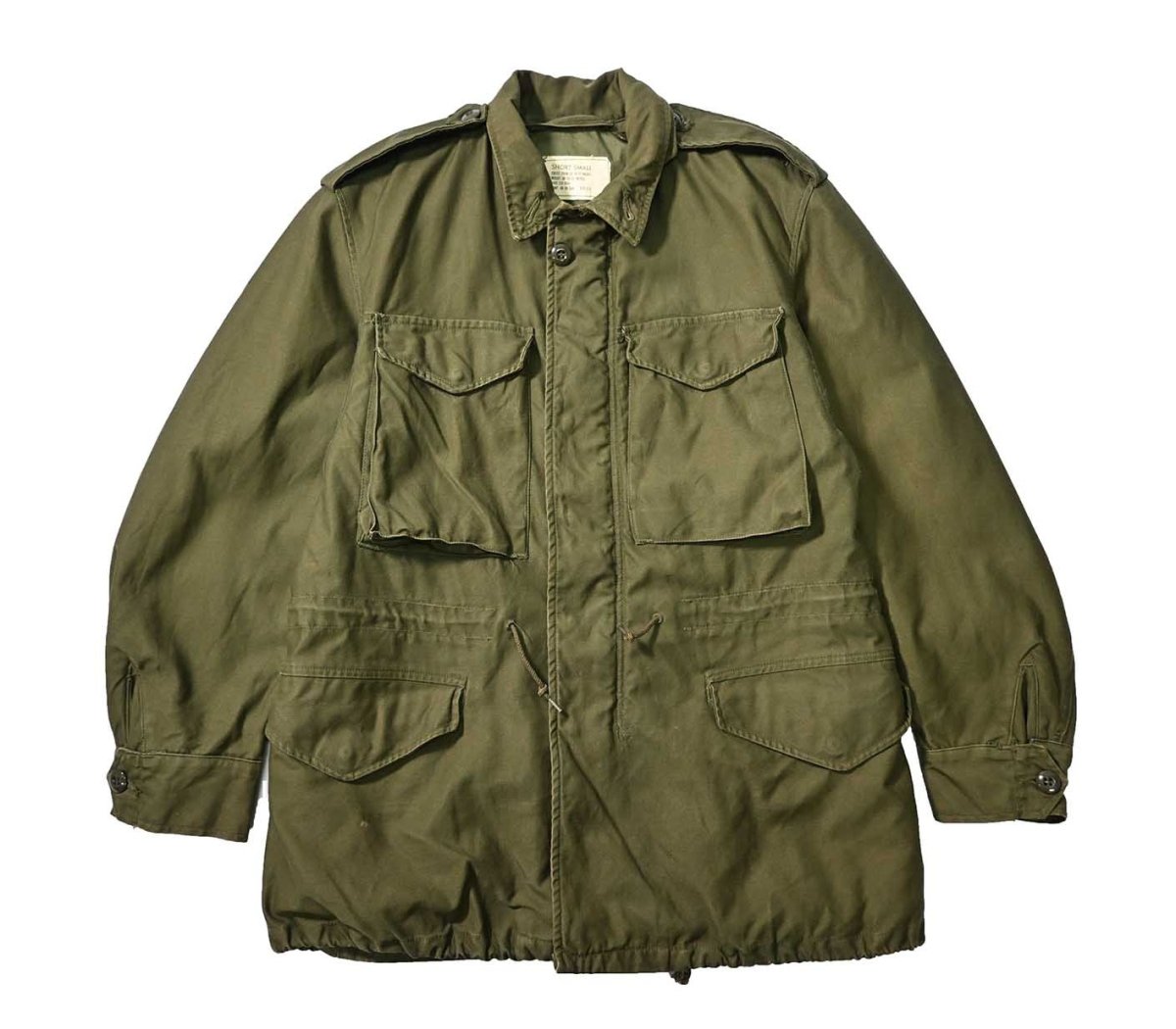 画像1: 64' Used Us Military M-51 Field Jacket Aluminum Zipper (1)