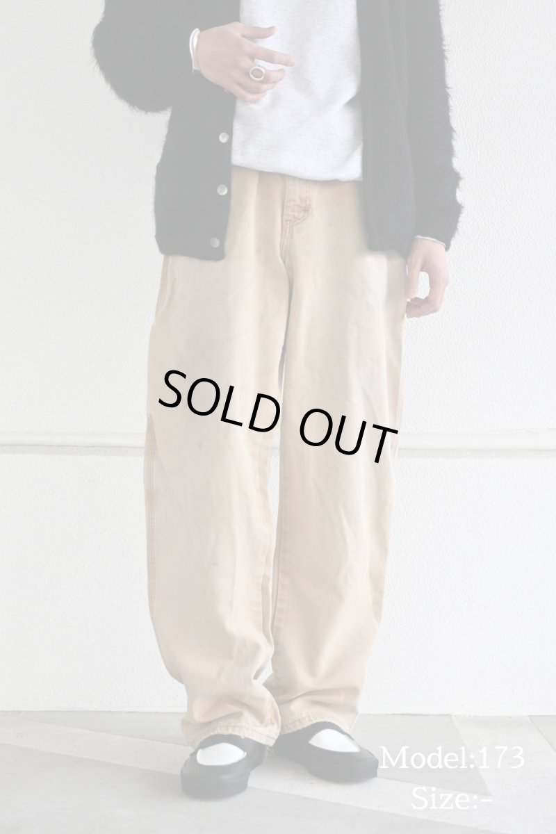 画像6: 00s Used Dickies Duck Carpenter Pants Brown (6)