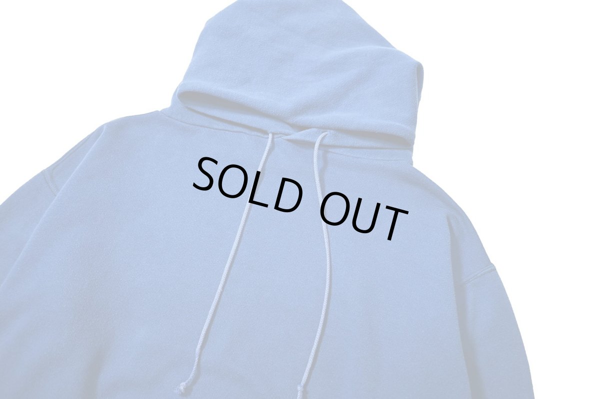 画像2: 70-80s Used Russell Athletic Blank Sweat Hoodie Blue made in USA (2)