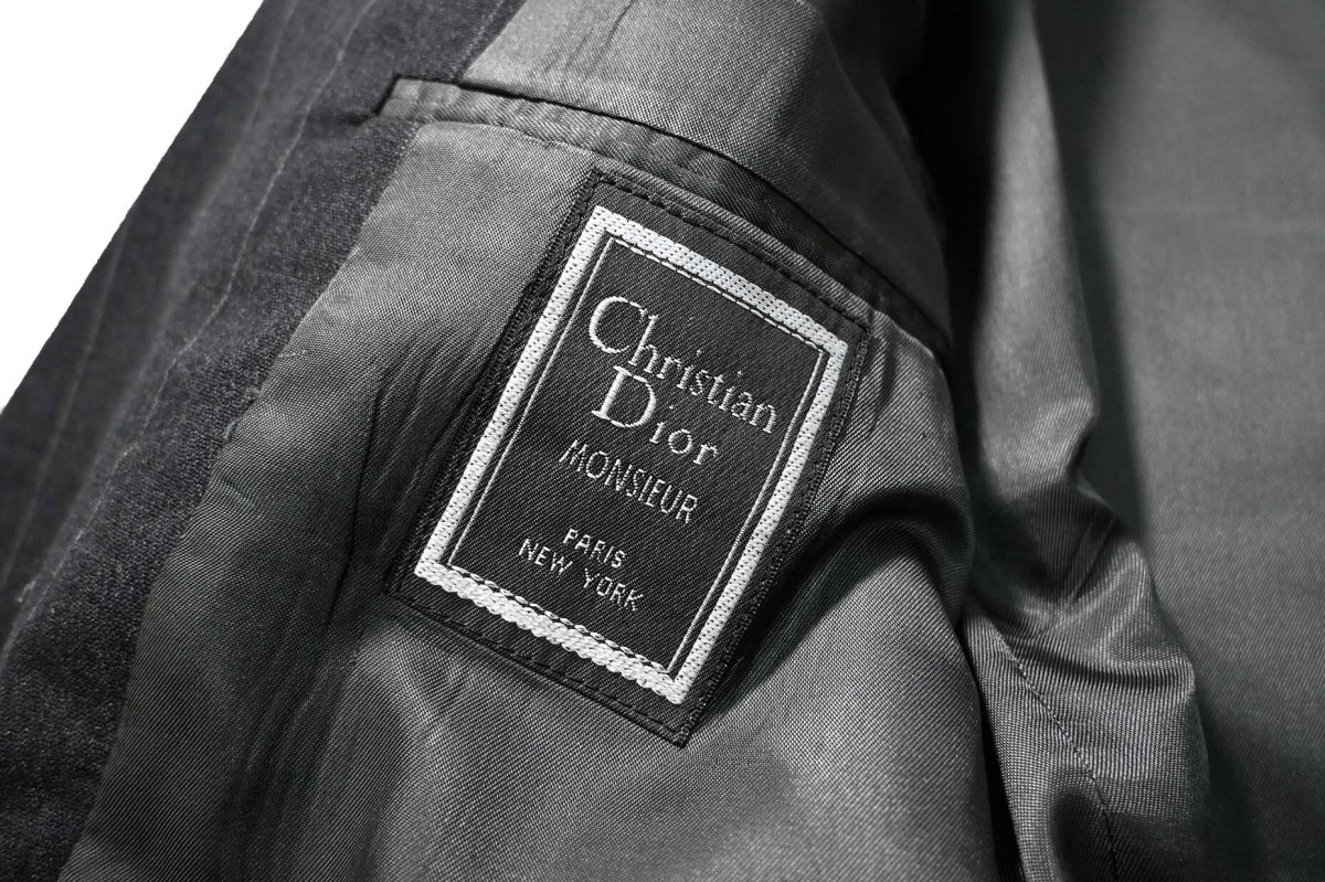 画像5: Used Christian Dior Stripe Tailored Jacket made in USA (5)