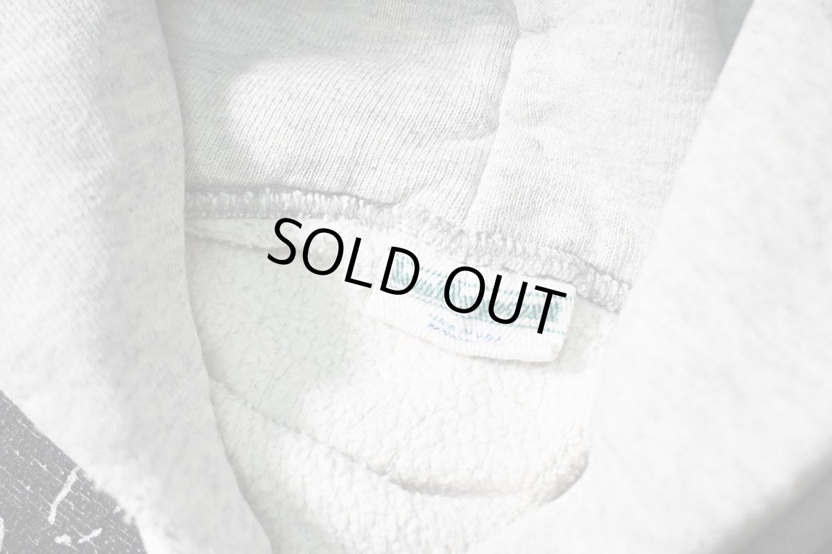 画像4: Used The Black Dog Sweat Hoodie Ash made in USA (4)