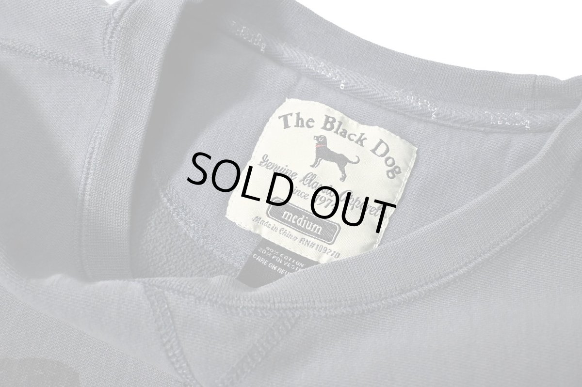 画像4: Used The Black Dog Sweat Shirt Charcoal (4)