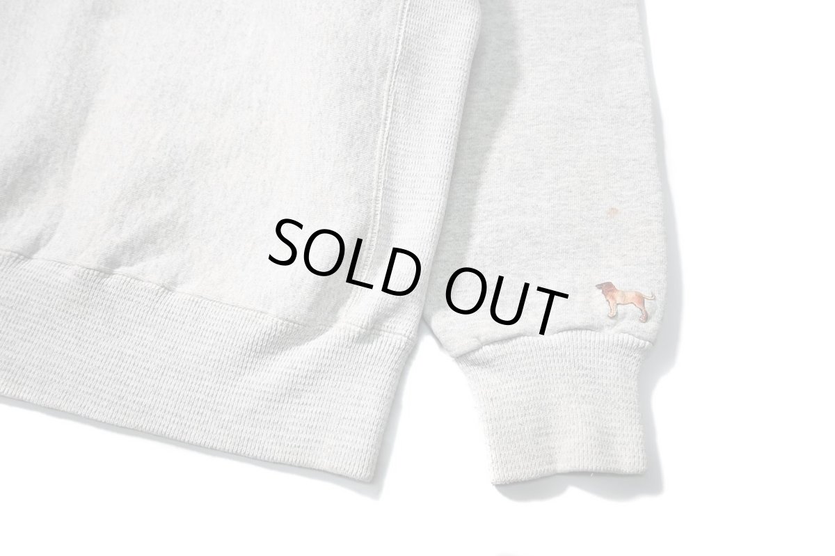 画像3: Used The Black Dog Sweat Shirt Ash made in USA (3)