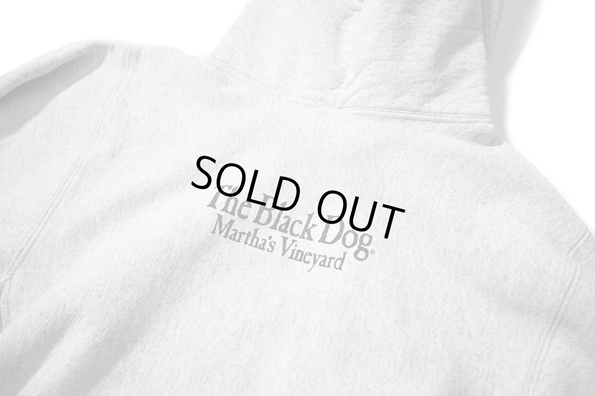 画像5: Used The Black Dog Sweat Hoodie Ash made in USA (5)