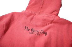 画像6: Used The Black Dog Sweat Hoodie Pink (6)