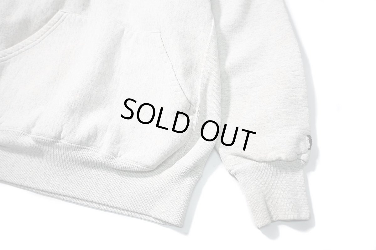 画像3: Used The Black Dog Sweat Hoodie Ash made in USA (3)