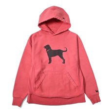 画像1: Used The Black Dog Sweat Hoodie Pink (1)