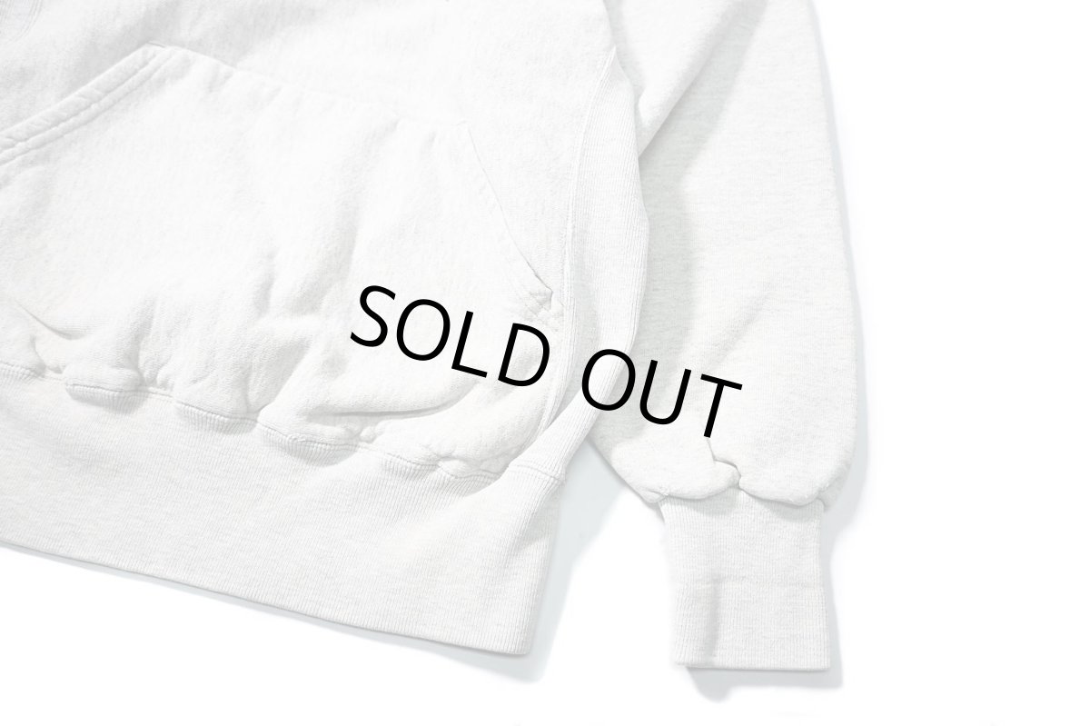 画像3: Used The Black Dog Sweat Hoodie Ash made in USA (3)