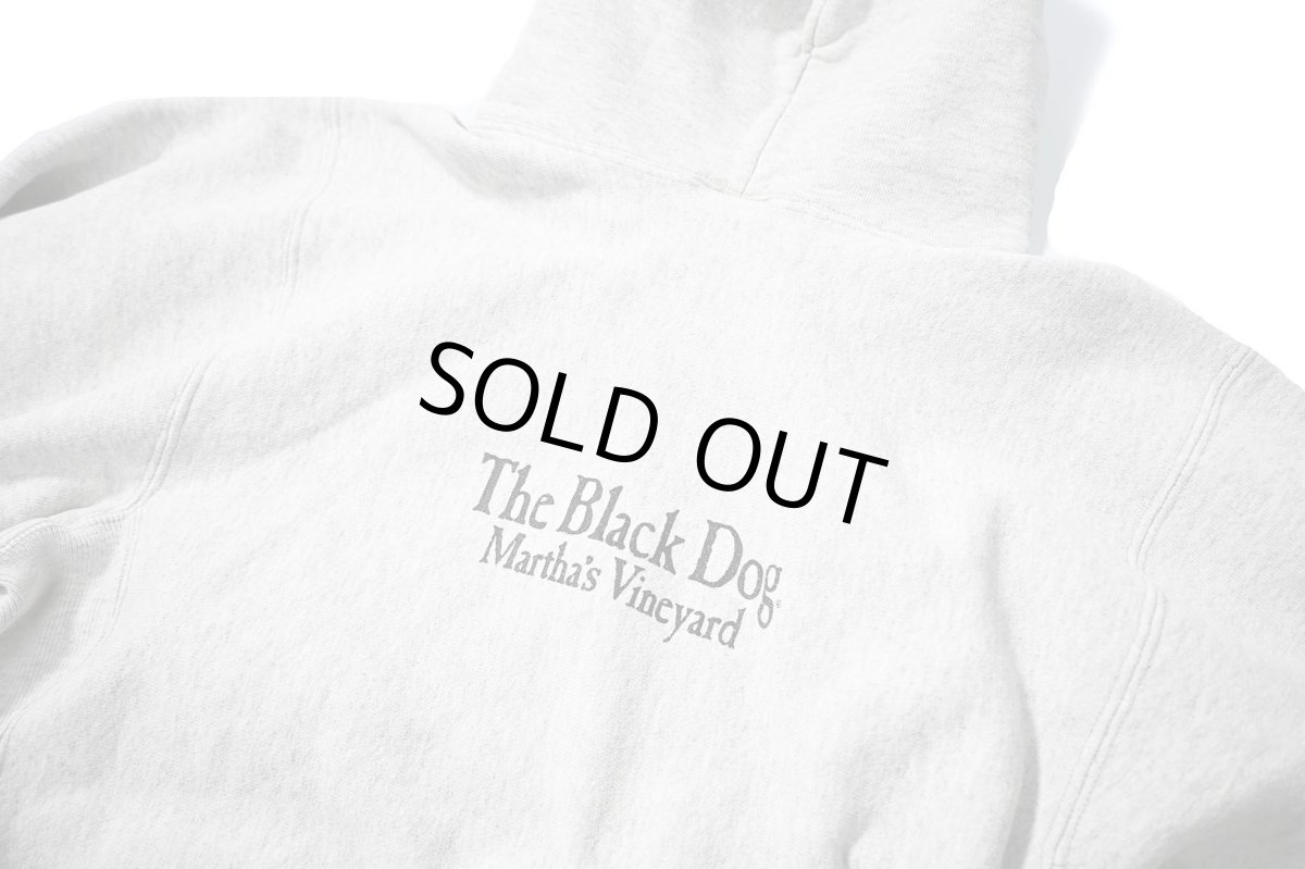 画像5: Used The Black Dog Sweat Hoodie Ash made in USA (5)