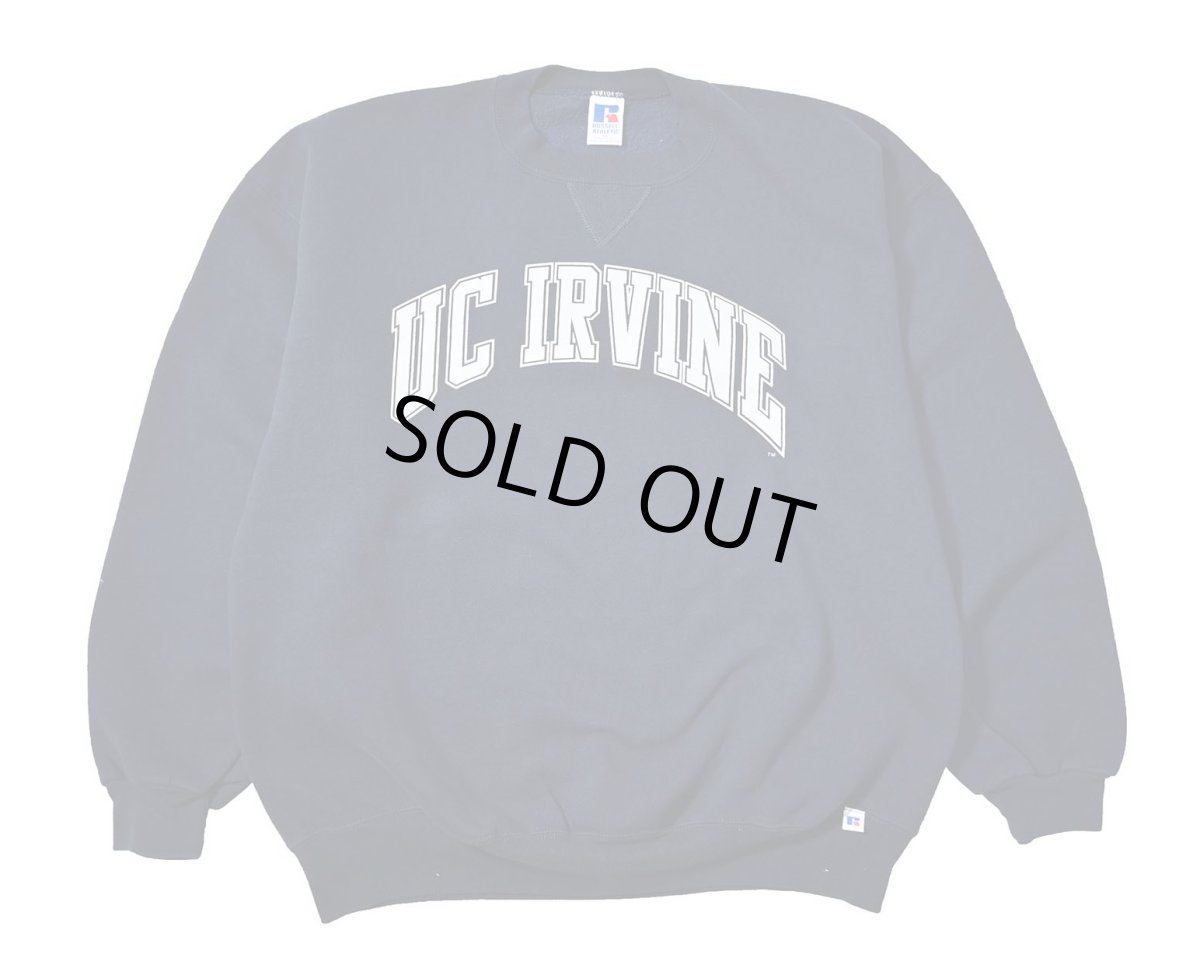 画像1: 90s Used Russell Athletic Print Sweat Shirt "UC Irvine" made in USA (1)