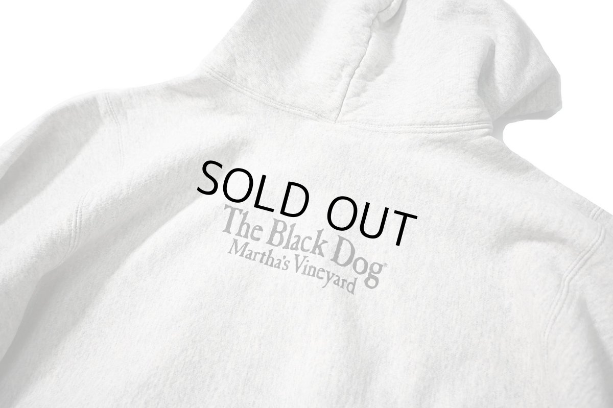 画像5: Used The Black Dog Sweat Hoodie Ash made in USA (5)