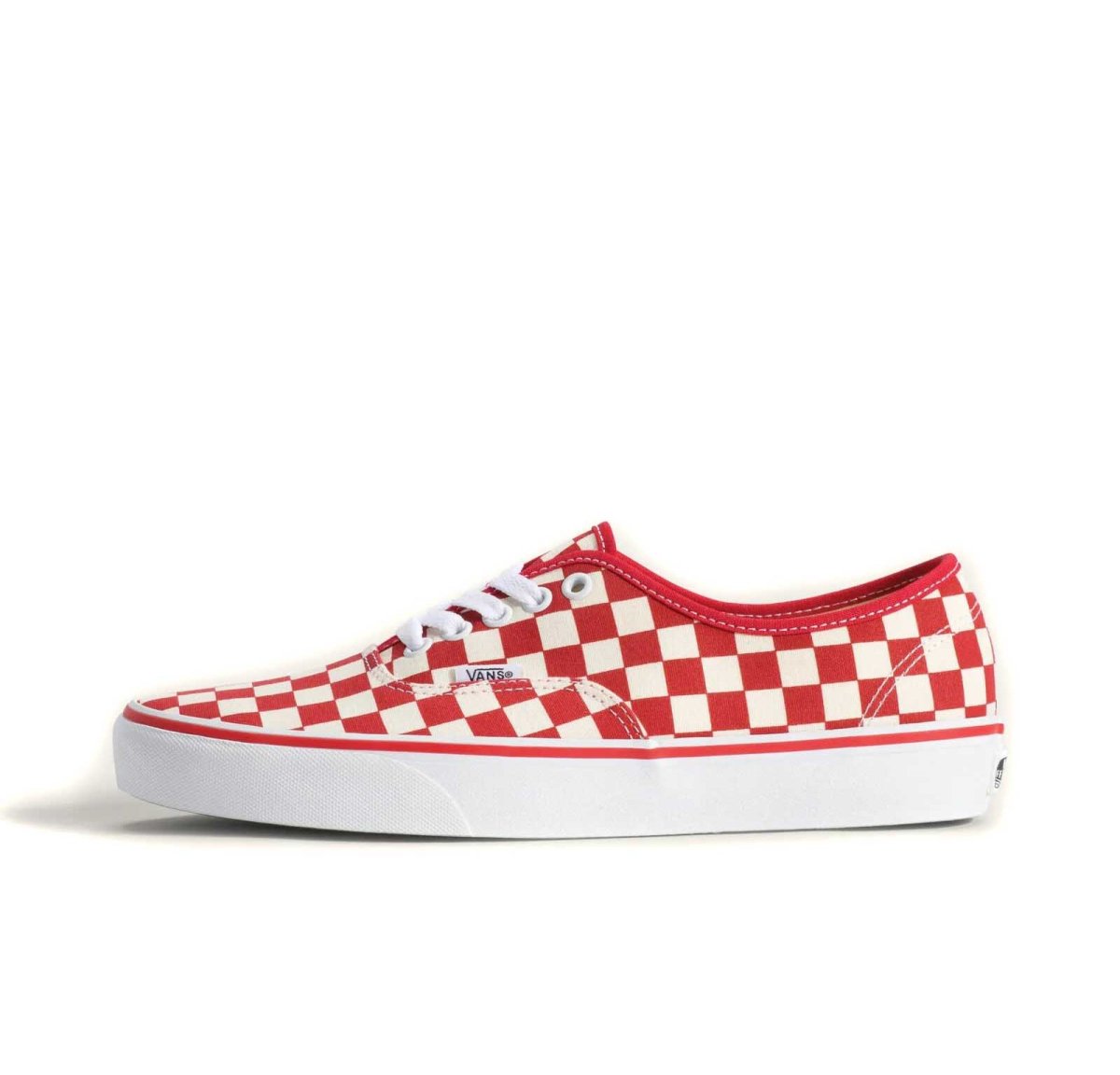 画像1: VANS Authentic Primary Check Racing Red/White バンズ　 (1)