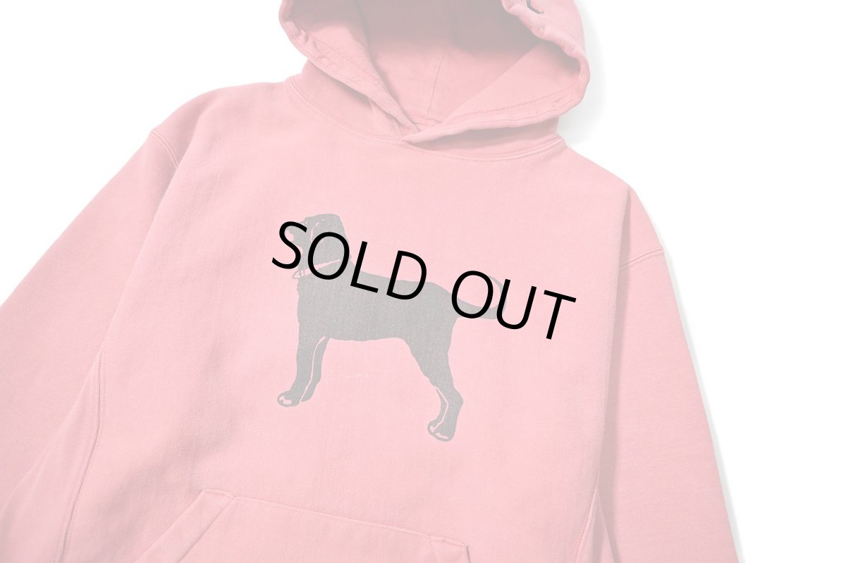 画像2: Used The Black Dog Sweat Hoodie Pink (2)