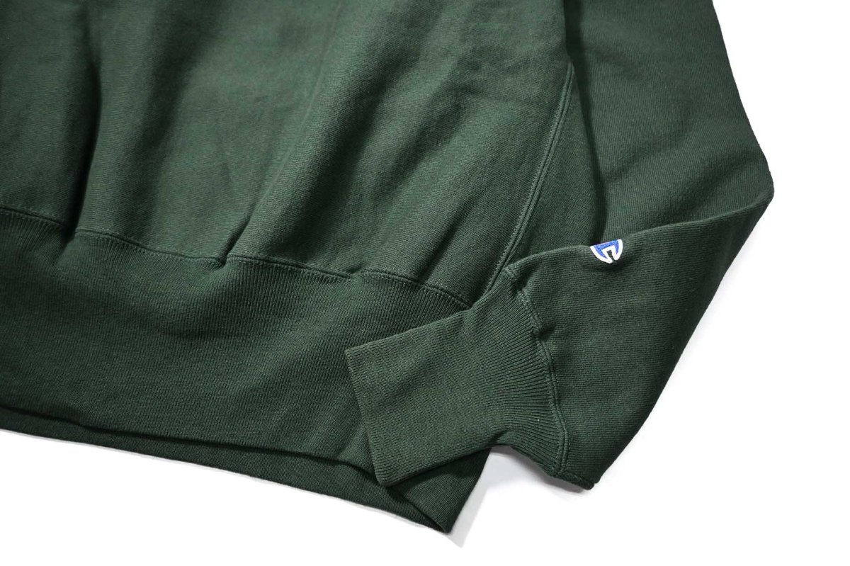 画像3: 00s Deadstock Champion Reverse Weave Sweat Shirt Green 目無し (3)