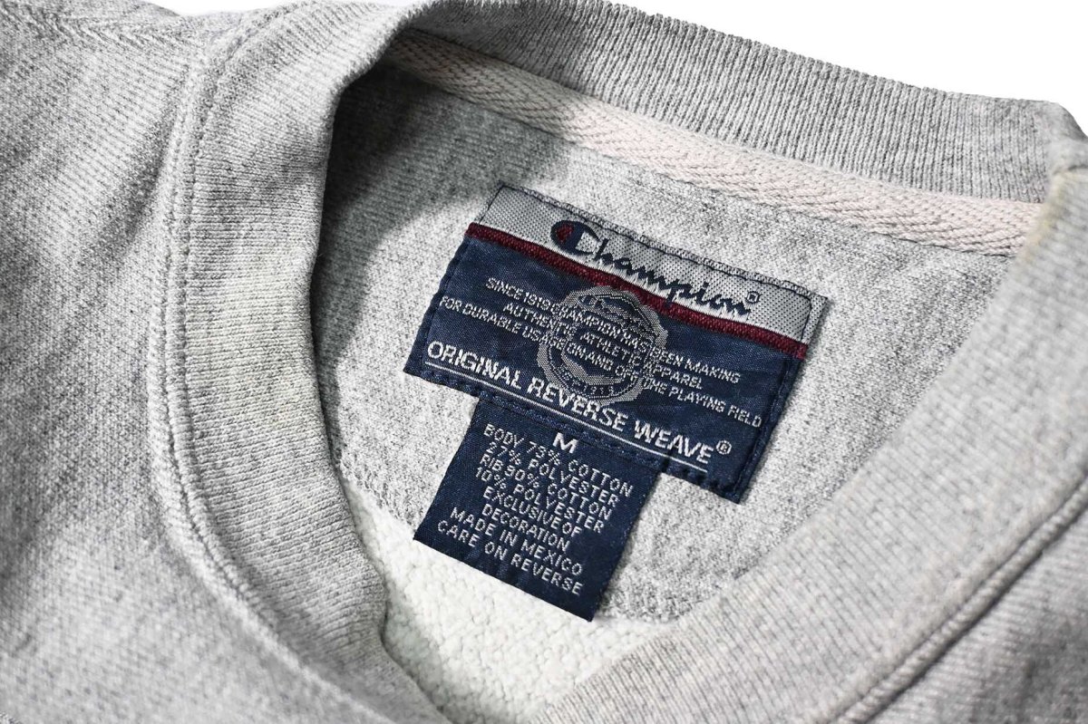 画像4: 00s Used Champion Reverse Weave Sweat Shirt "Columbia" (4)