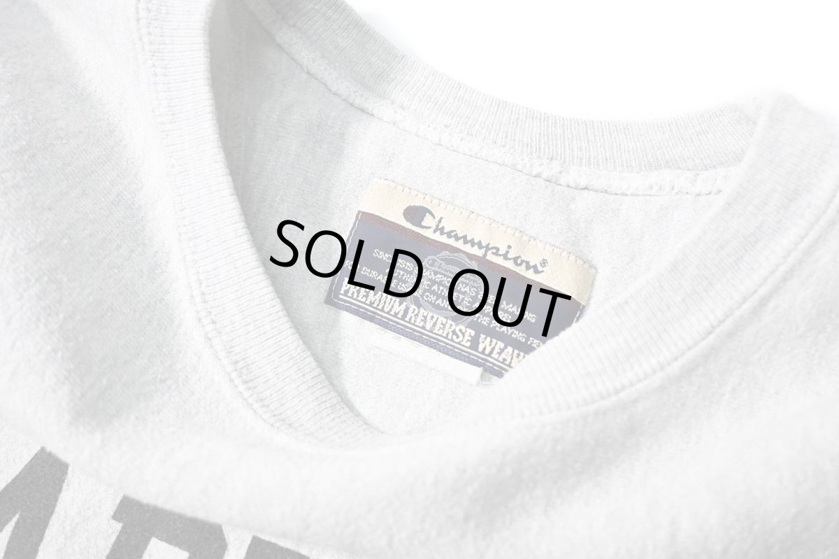 画像4: 00s Used Champion Reverse Weave Sweat Shirt "Maritime" (4)