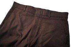 画像2: 90s Used Levi's Action Slacks Brown made in USA (2)