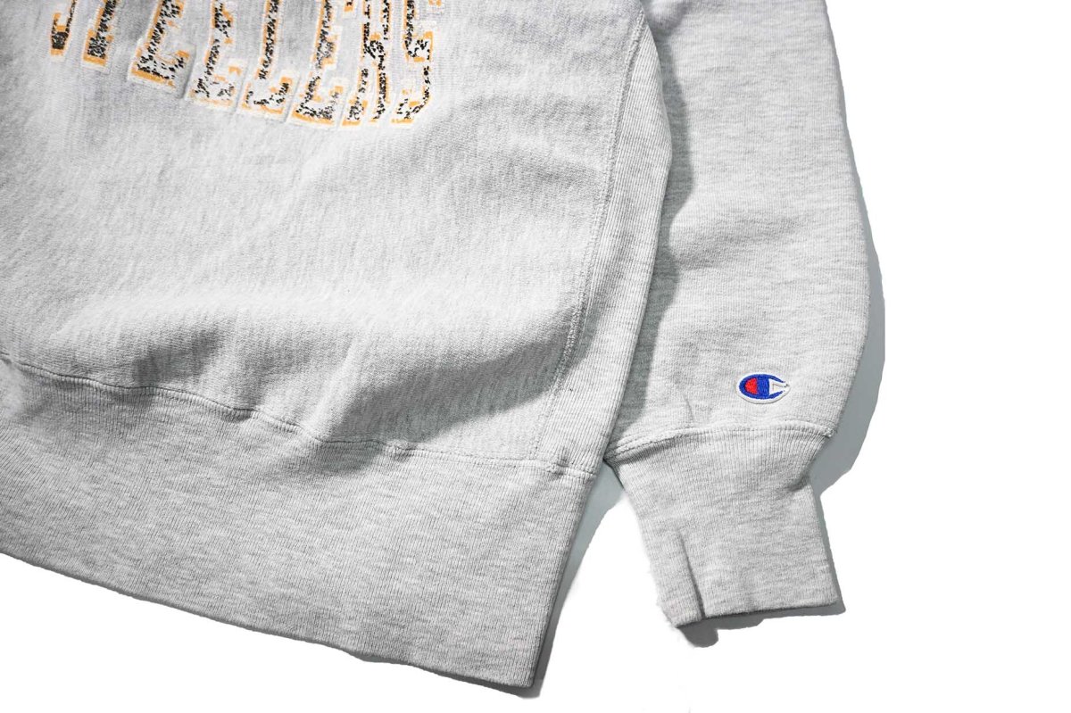 画像3: 90s Used Champion Reverse Weave Sweat Shirt "Pittsburgh Steelers" made in USA (3)