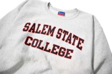 画像2: 00s Used Champion Reverse Weave Sweat Shirt "Salem State College" (2)