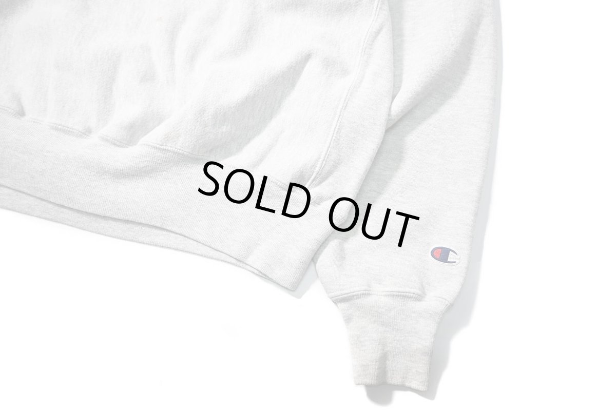 画像3: 00s Used Champion Reverse Weave Sweat Shirt "Maritime" (3)