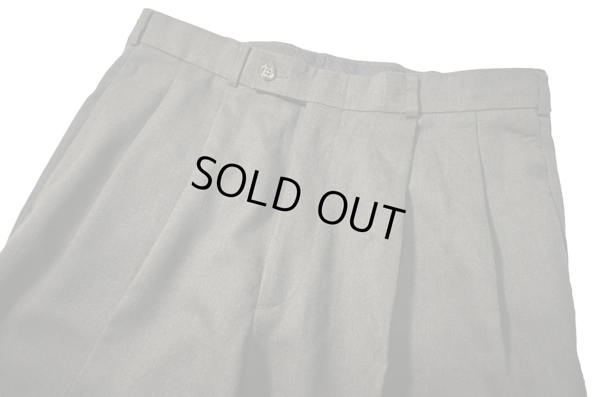 画像2: Used Levi's Slate Pleated Slacks (2)