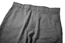 画像2: 00s Used Levi's Action Slacks Grey (2)