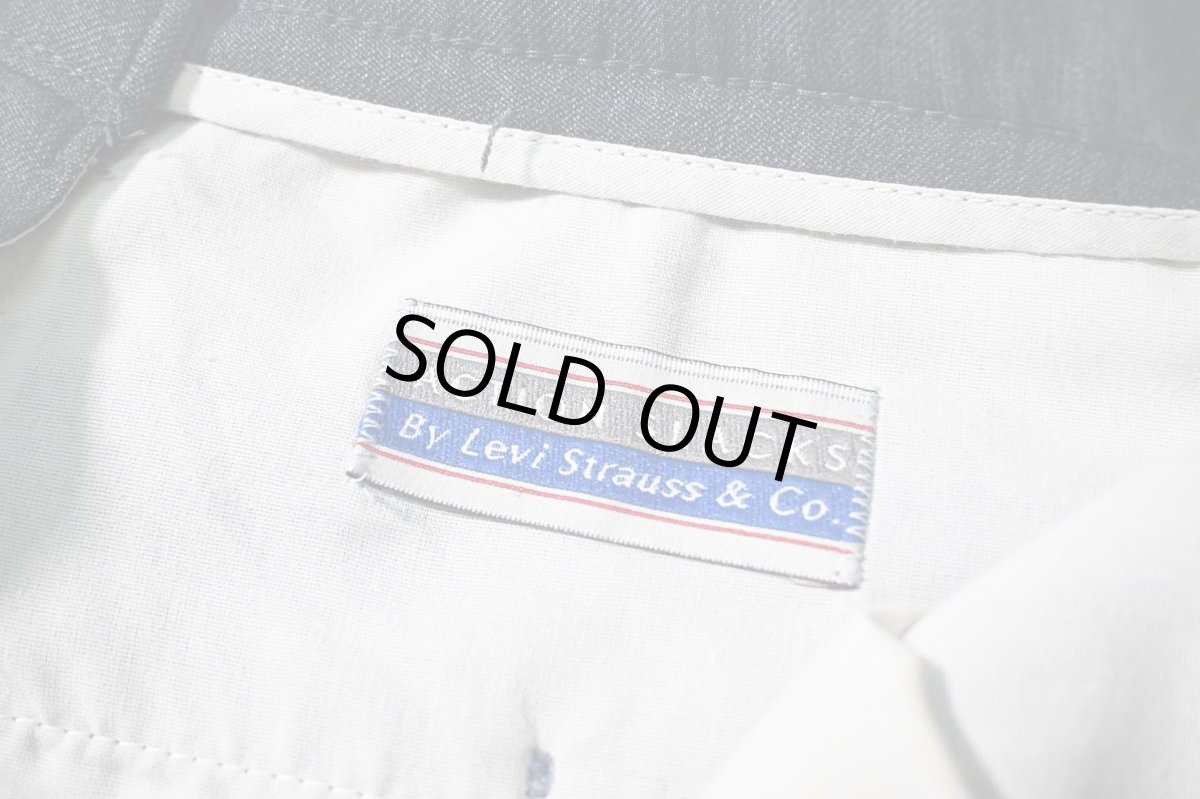 画像6: 90s Used Levi's Action Slacks Blue (6)