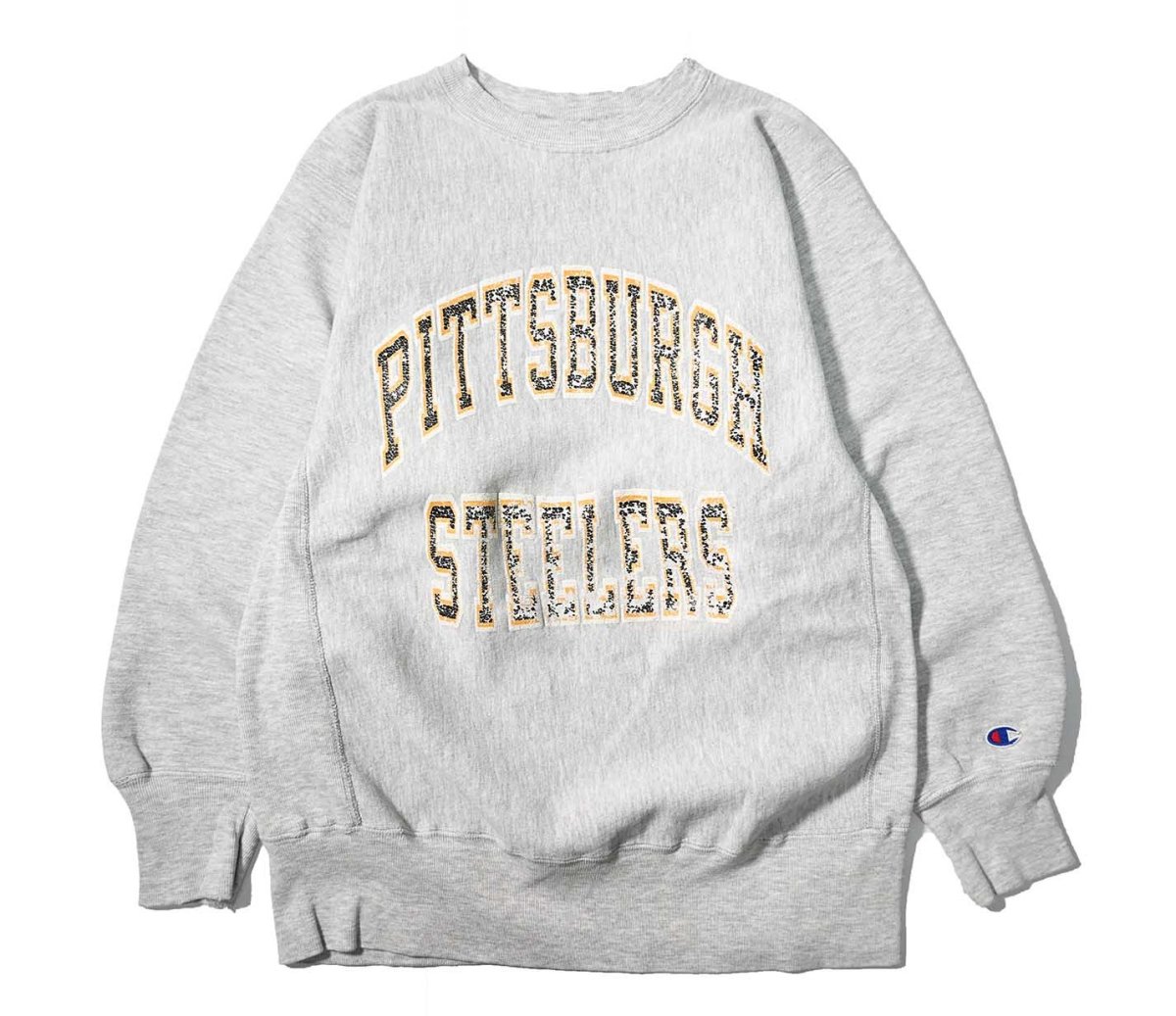 画像1: 90s Used Champion Reverse Weave Sweat Shirt "Pittsburgh Steelers" made in USA (1)