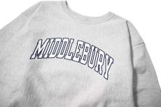 画像2: 00s Used Champion Reverse Weave Sweat Shirt "Middlebury" (2)