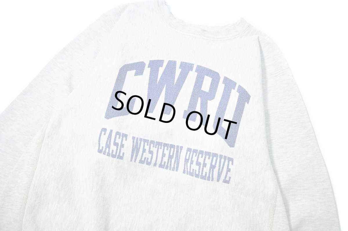 画像2: 90s Used Champion Reverse Weave Sweat Shirt "CWRU" made in USA (2)