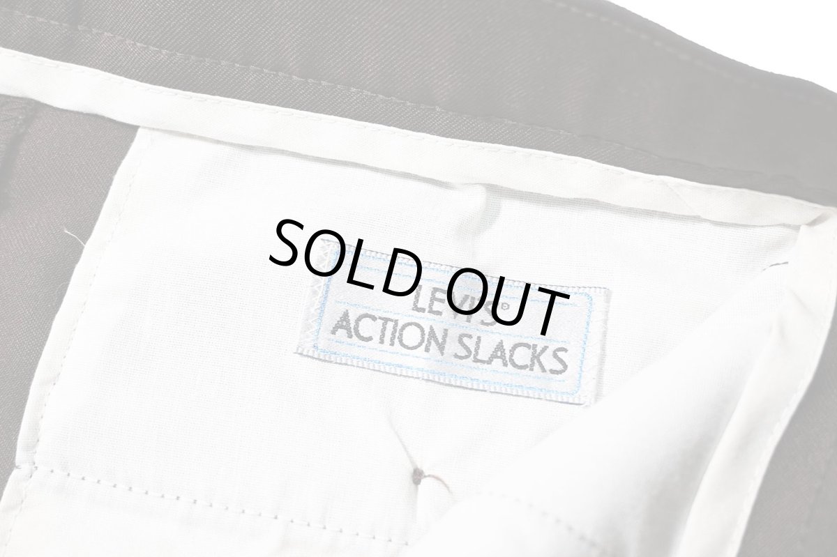 画像6: 90s Used Levi's Action Slacks Brown made in USA (6)